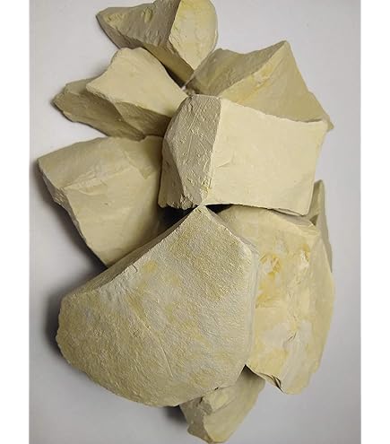 その他 加工食品 multani mitti stone 2 kg clay rahnay 2 KG Organic Multani Mitti Stone For Eating Purpose